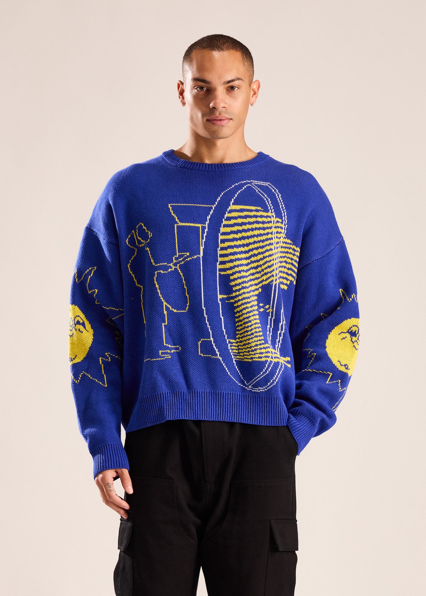 I Saw It And I Knew Jacquard Sweater