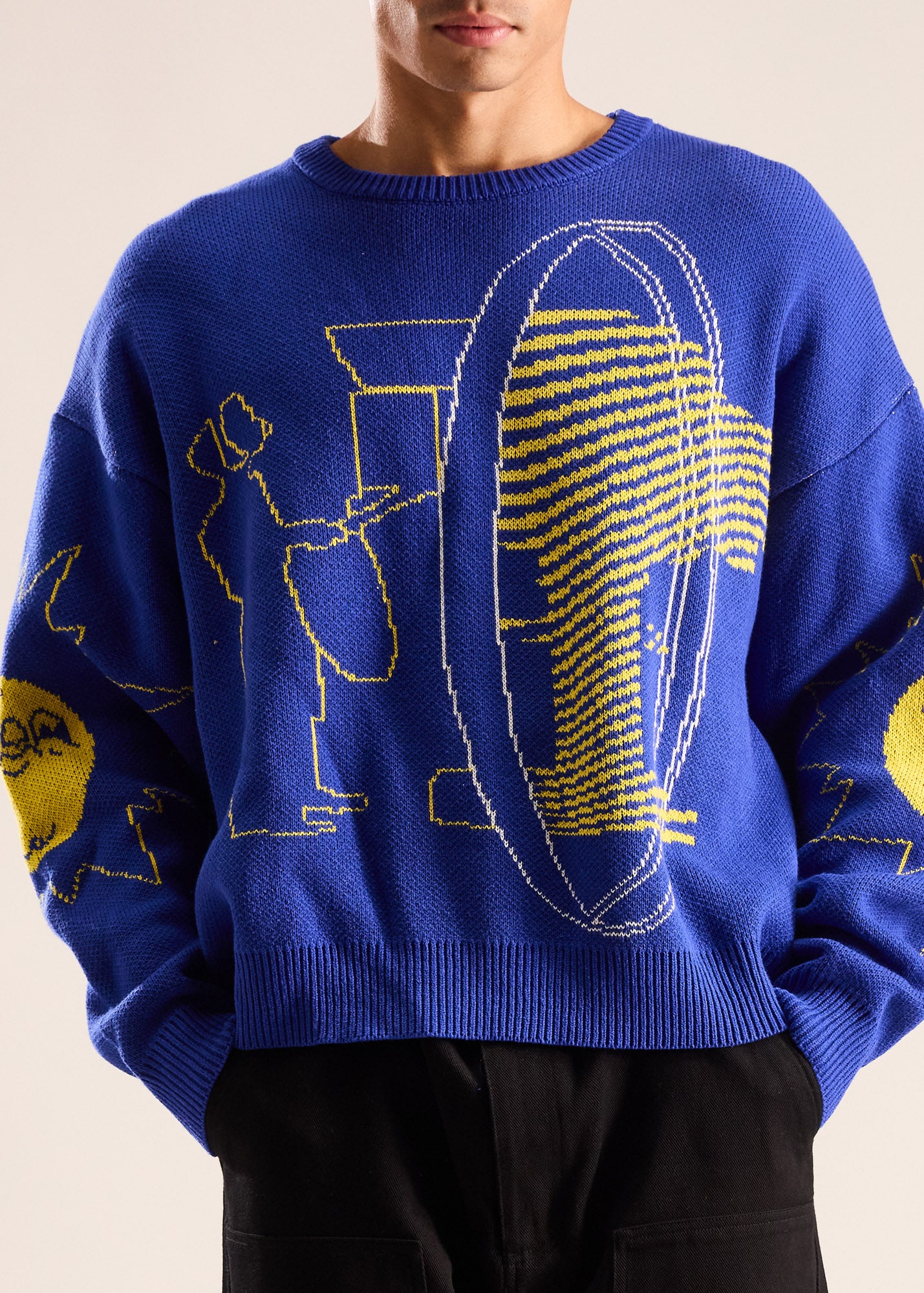 I Saw It And I Knew Jacquard Sweater