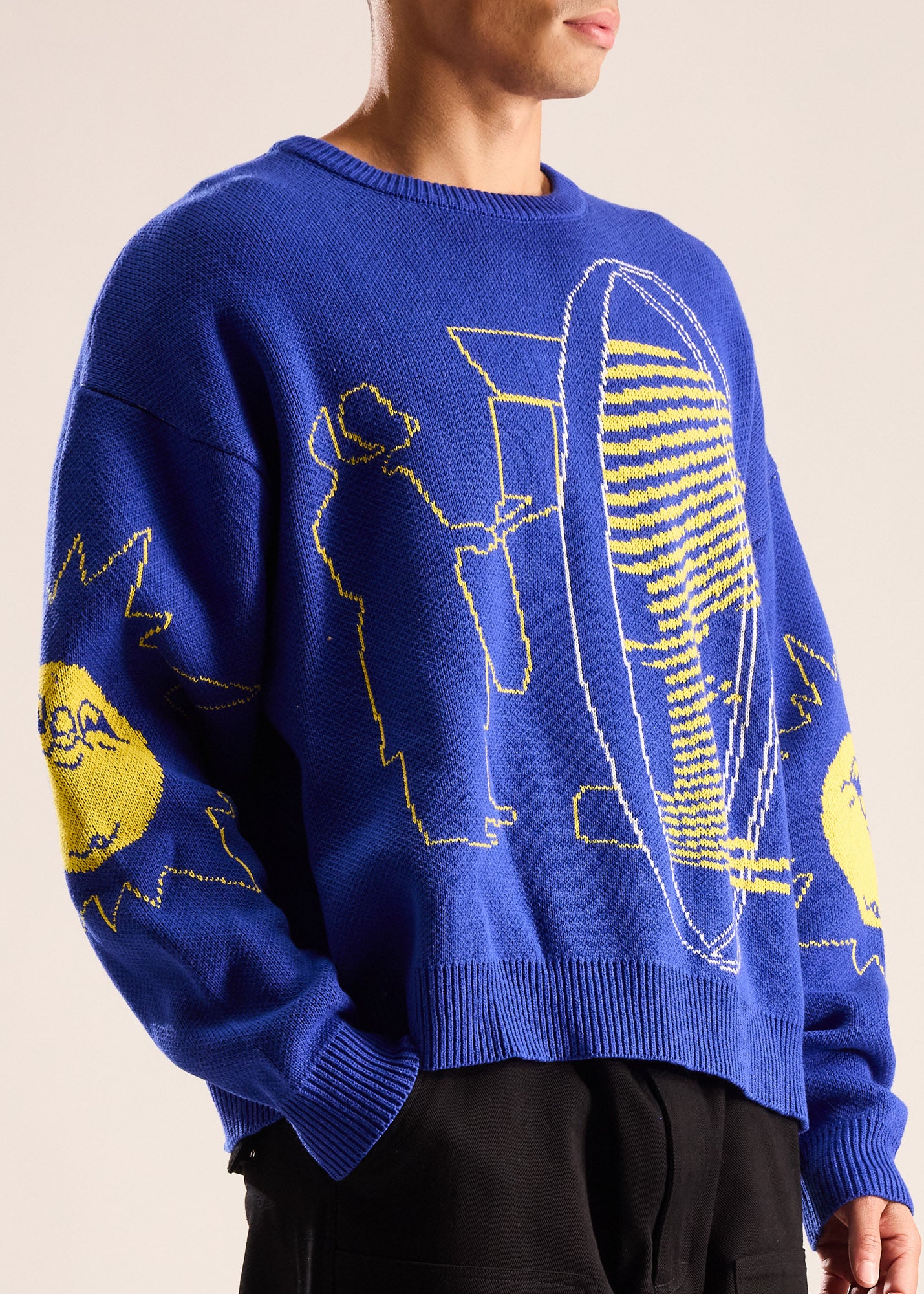 I Saw It And I Knew Jacquard Sweater