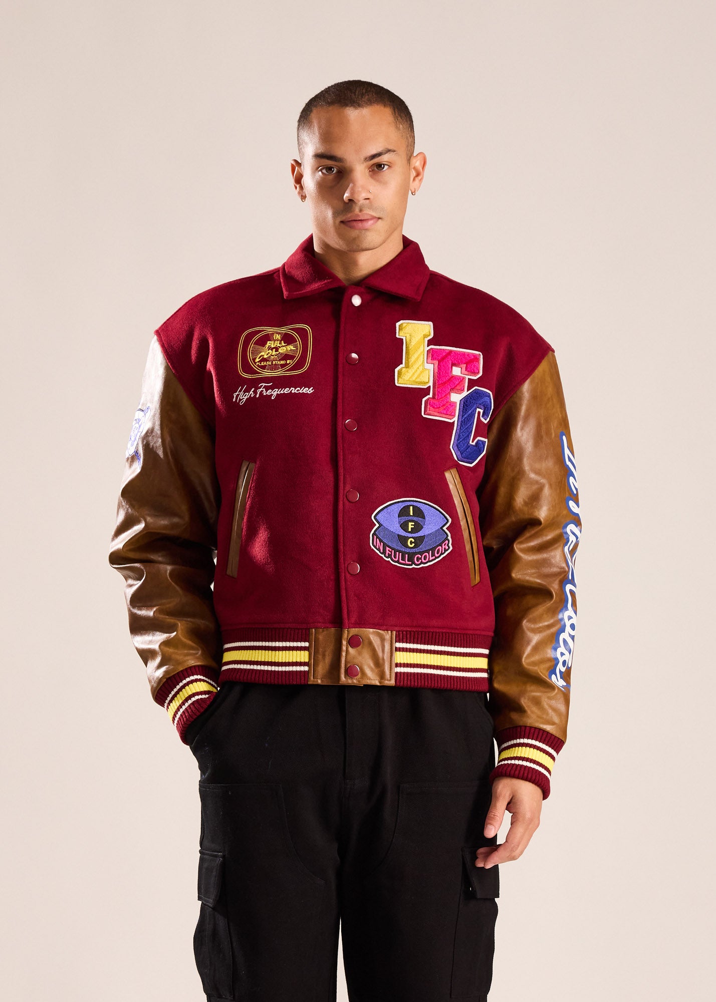 Always Live Varsity Jacket – In Full Color™