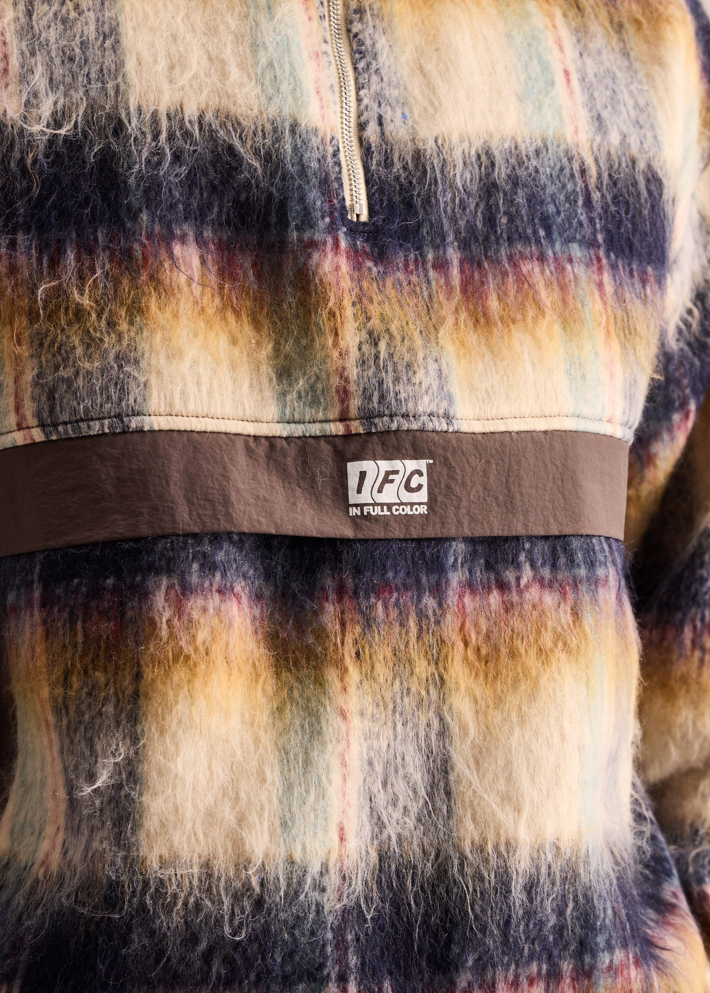 Technicolor Static Polar Fleece Anorak