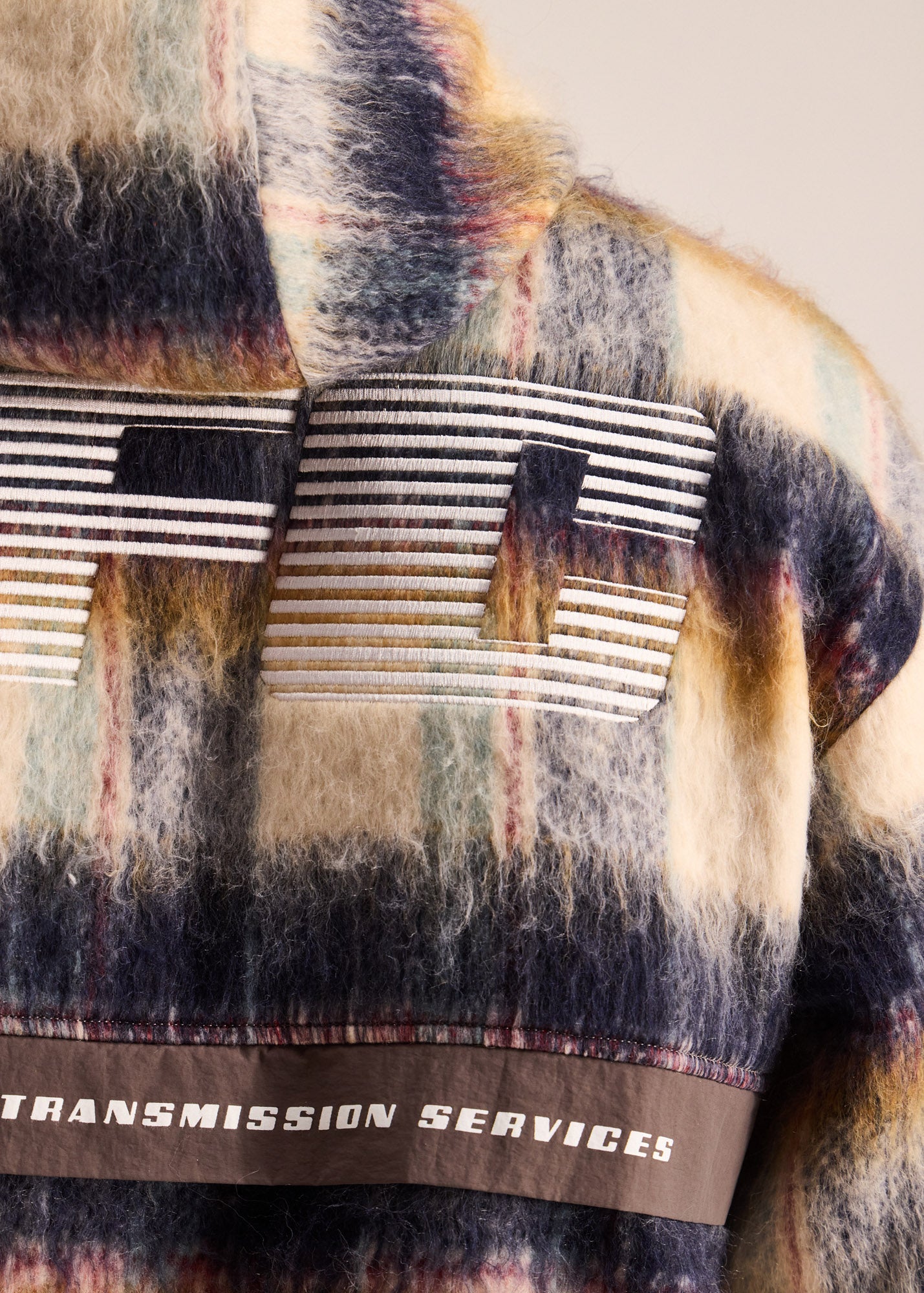 Technicolor Static Polar Fleece Anorak